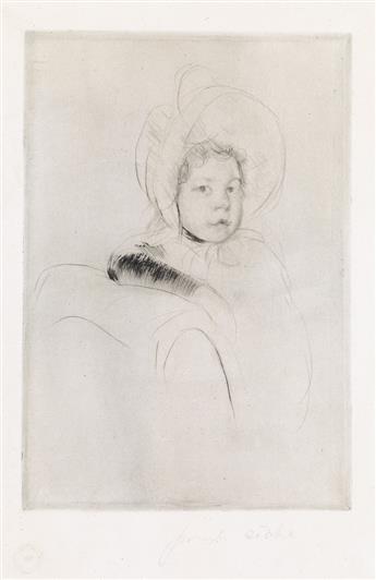 MARY CASSATT The Velvet Sleeve.